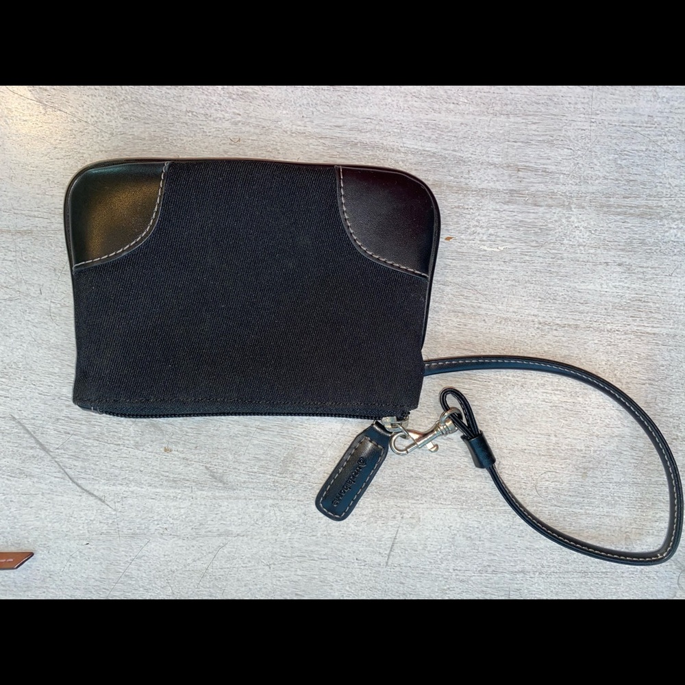 Cute and convenient black wristlet